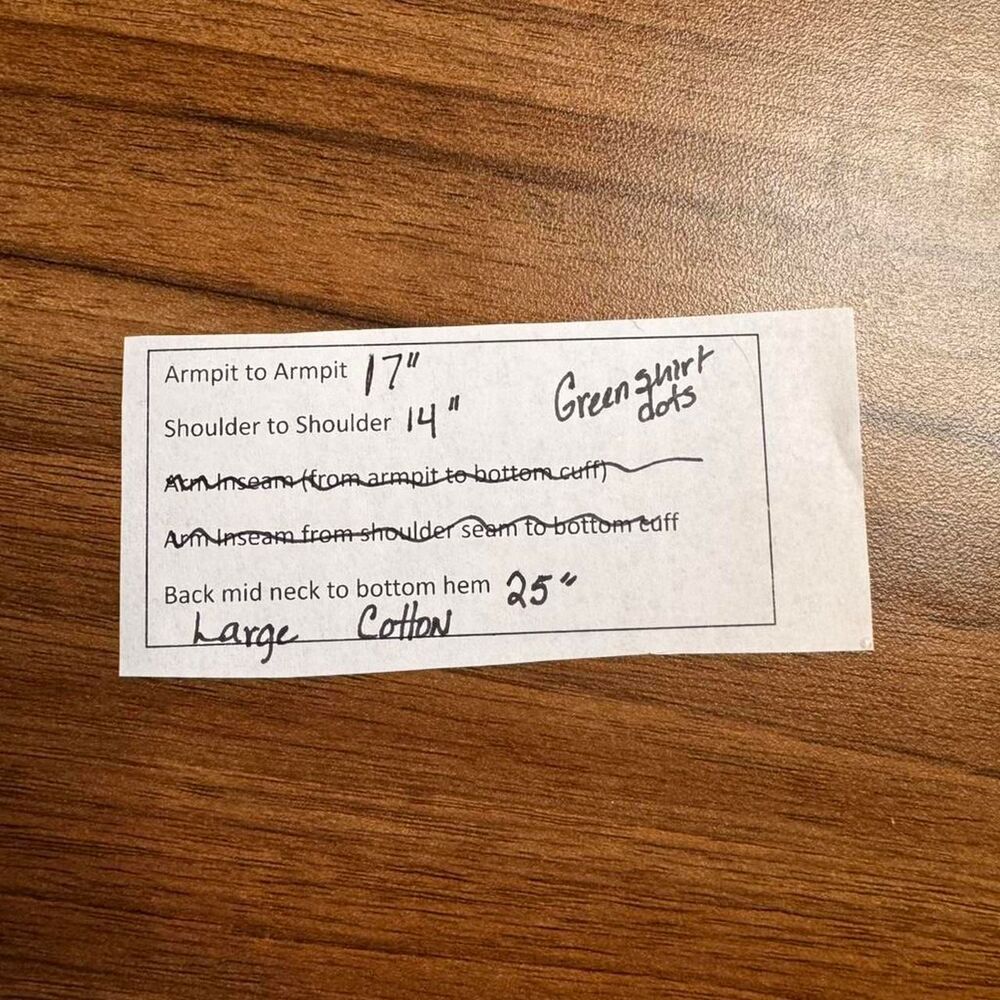 Y2K Green Brown polka dot button baby doll top Large romantic Henley Gilmore - Picture 6 of 6